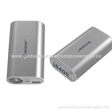 Portable Mobile Phone Chargers with 10,400mAh Capacity, M322